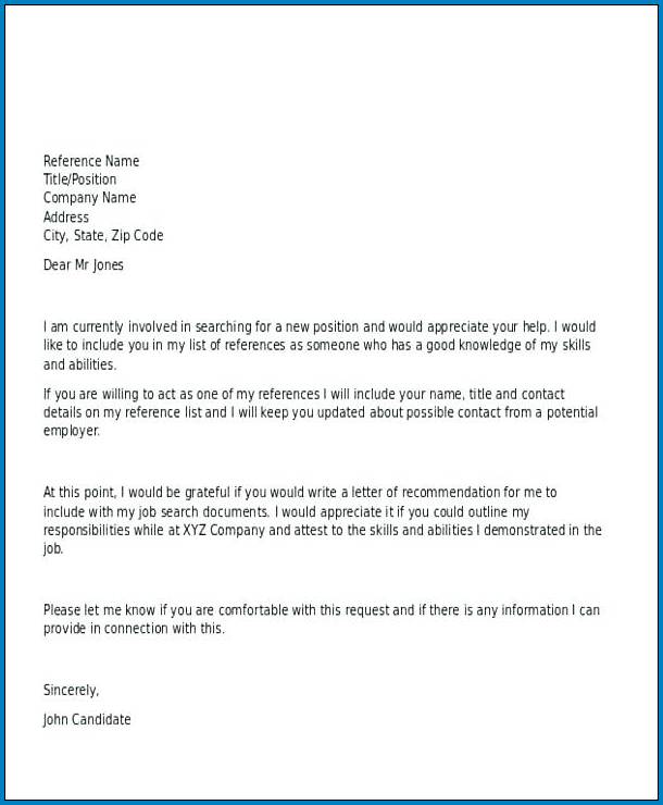 Free Printable Reference Letter For Employee Templateral