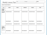 Free Weekly Lesson Planner Printables Foptdashboard