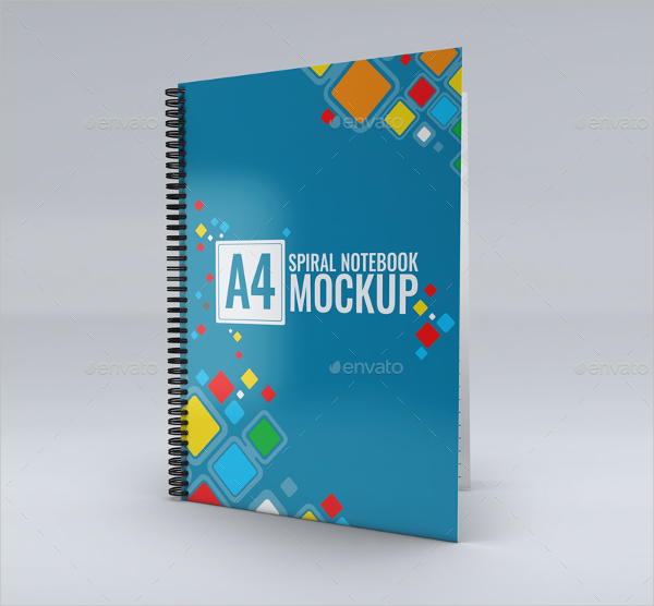 129+ Notebook MockUp Free & Premium PSD Vector PNG Templates