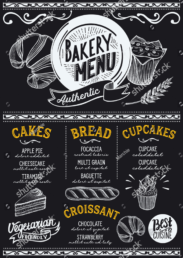 20 Bakery Menu Flyer Free Premium Psd Png Vector Ai Downloads