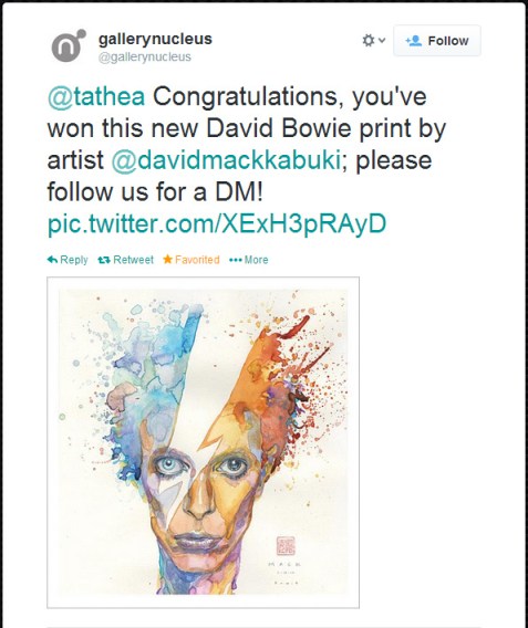 David Bowie by David Mack
