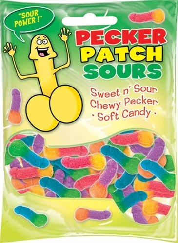 Pecker Patch Sour Gummies - Each Edible | X-Rated Candy Hott Products