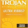 Trojan Stimulations Ulta Ribbed - 12 Pack Lubes & Essentials Paradise Marketing