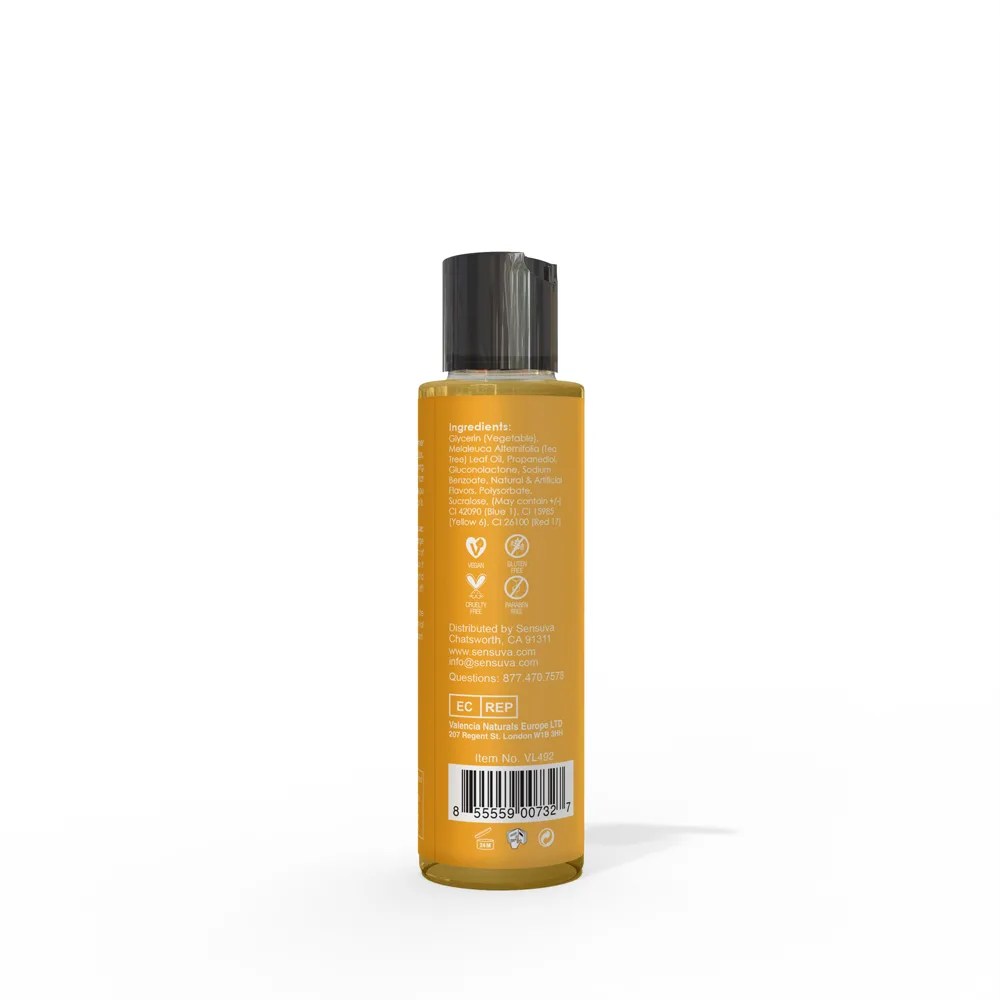 Sizzle Lips Warming Edible Gel - Hot Butter Rum - 4.2 Oz. Body & Beauty Sensuva