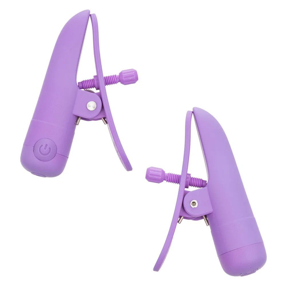 Nipple Play - Nipplettes - Purple Rechargeable BDSM & Kink CalExotics