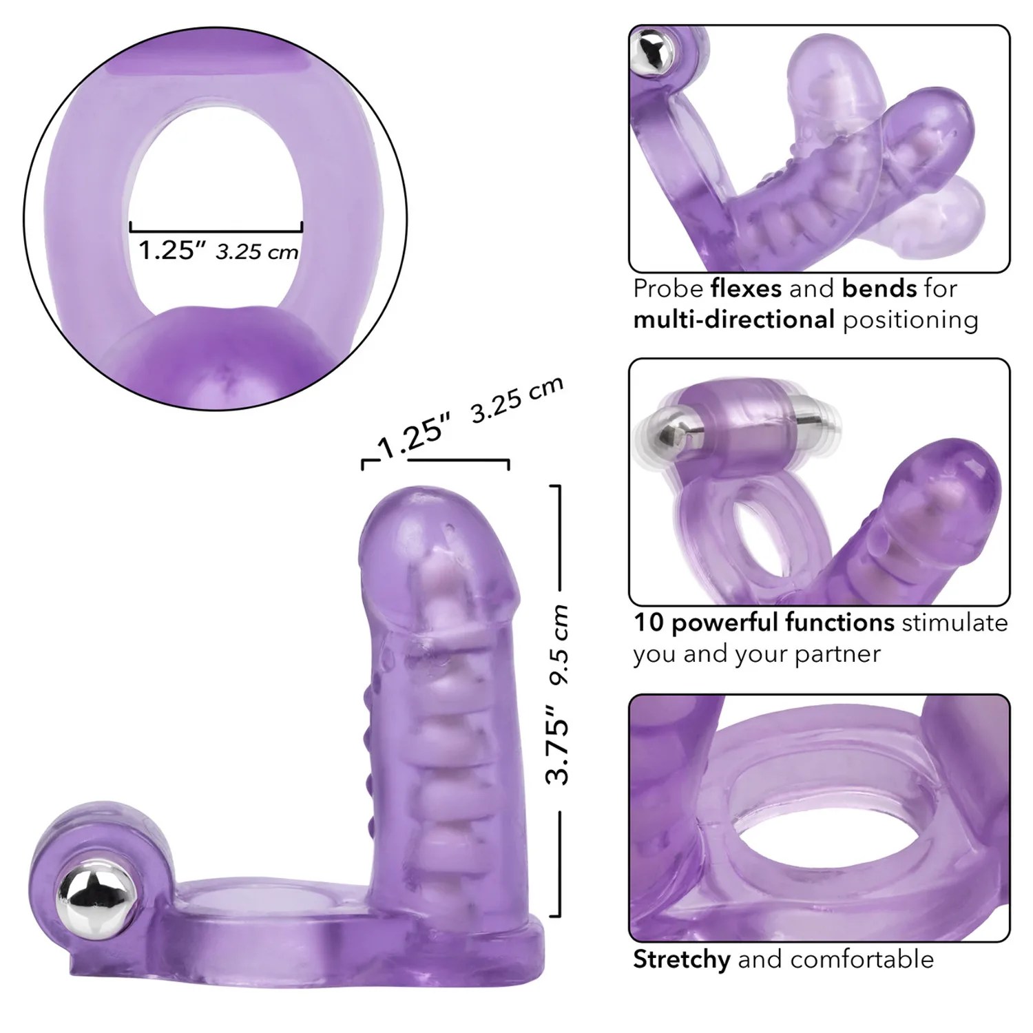 Double Diver Rechargeable Vibrators CalExotics