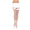 Fishnet Thigh Highs - One Size - White Hosiery & Garters Leg Avenue