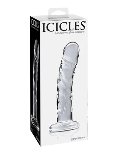 Icicles No. 62 - Clear Anal Play Pipedream