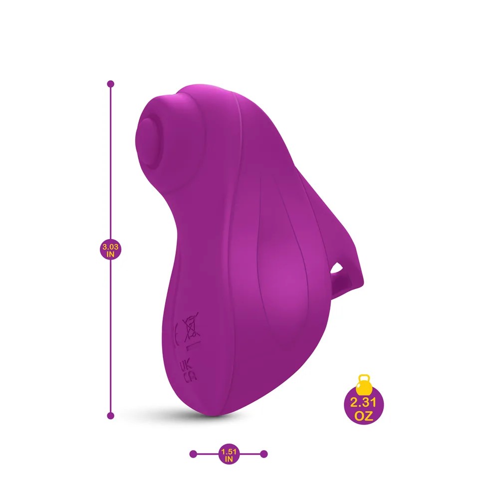 Carlee Tapping Finger Vibe -Berry Vibrators Viben