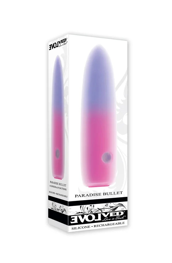 Paradise Bullet - Purple/pink Vibrators Evolved Novelties