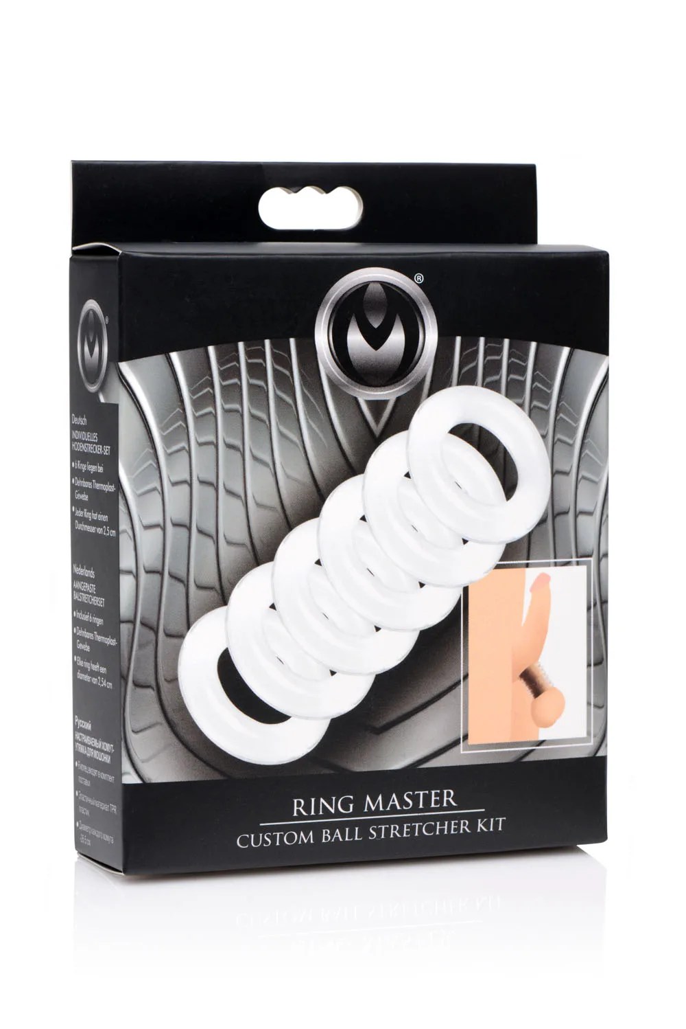 Ms Ring Master Custom Ball Stretching Kit - 6 Ring Pack BDSM & Kink XR Brands