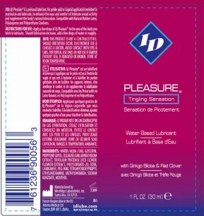ID Pleasure 1 Fl Oz Lubes & Essentials I.D. Lubricants