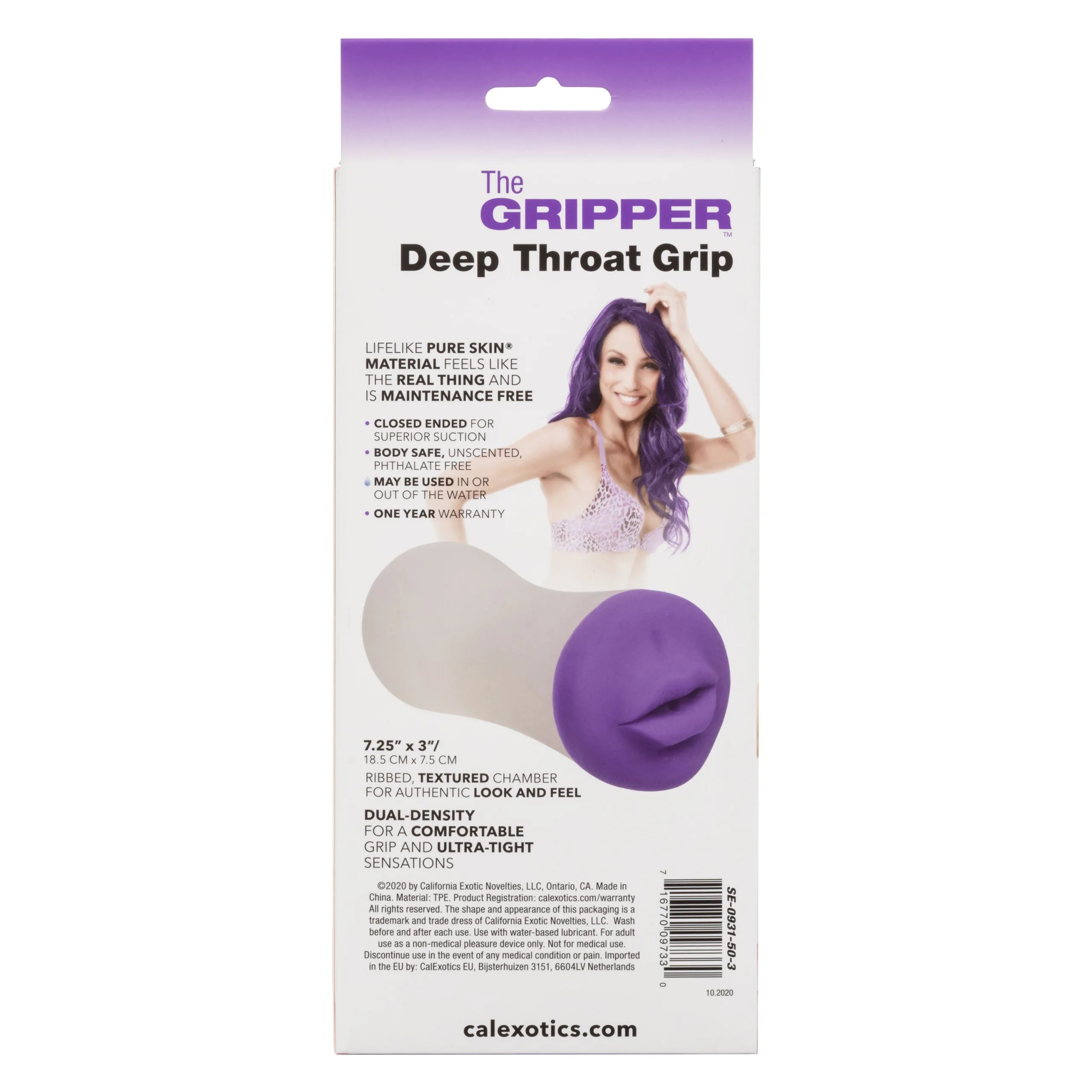 The Gripper Deep Throat Grip Strokers & Pumps CalExotics