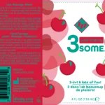 3some 3-in-1 Lubricant - Wild Cherry - 4 Fl. Oz. Lubes & Essentials I.D. Lubricants