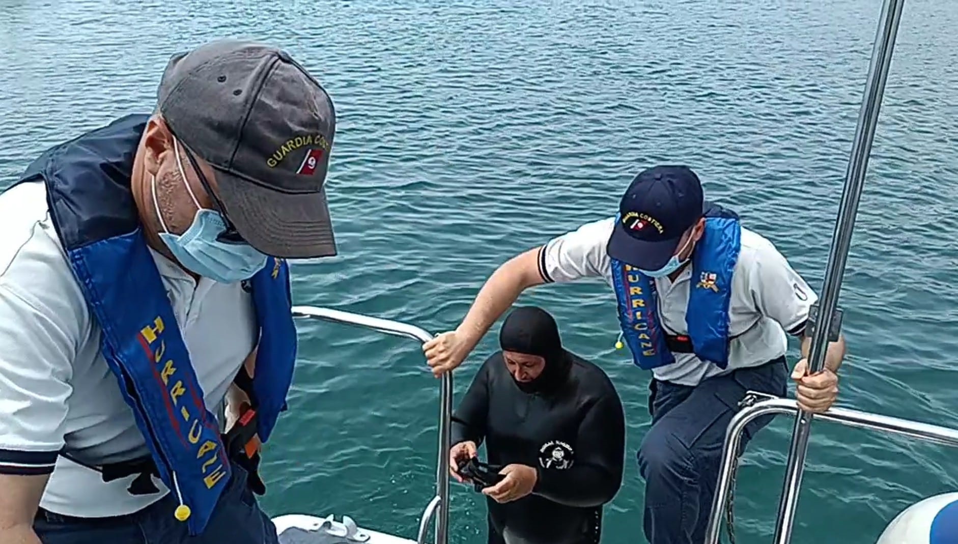 Formia / Bomba d'aereo al molo Vespucci, operazioni di brillamento a