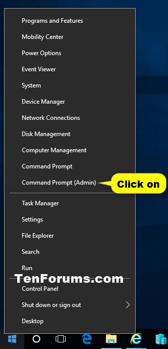 Type taskmgr in the address bar field and press enter. Open Elevated Command Prompt in Windows 10 | Tutorials