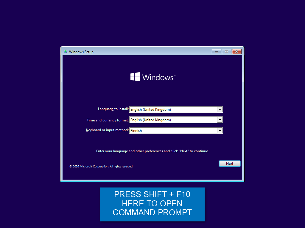 Create windows 10 iso image from existing installation