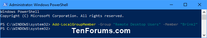 Add or Remove Remote Desktop Users in Windows - Windows 10 Help Forums (23)