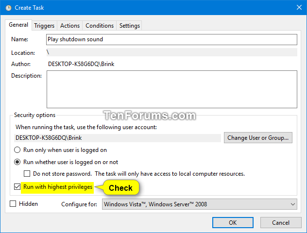 Play Sound At Shutdown In Windows 10 Tutorials
