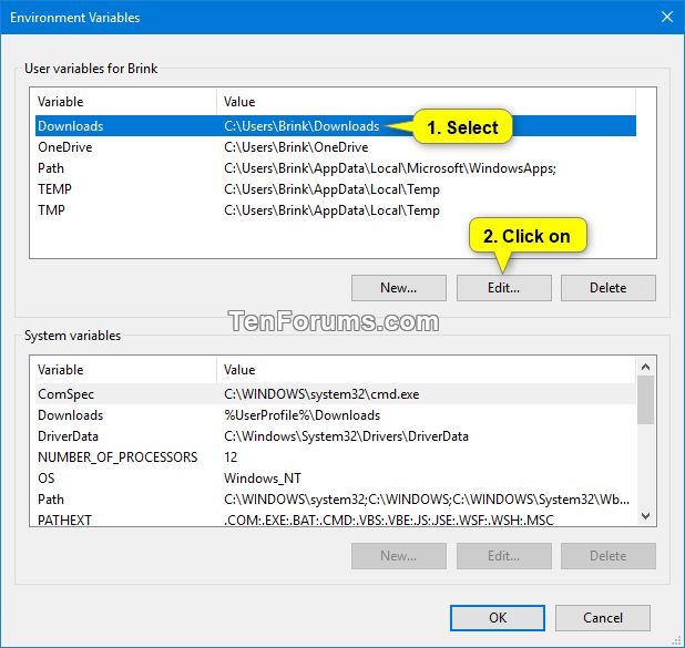 Windows 11 Edit Environment Variables For Your Account at Patricia Madden blog
