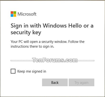 Many email providers offer their services for free. Set Up Windows Hello To Sign In To Microsoft Account In Microsoft Edge Tutorials