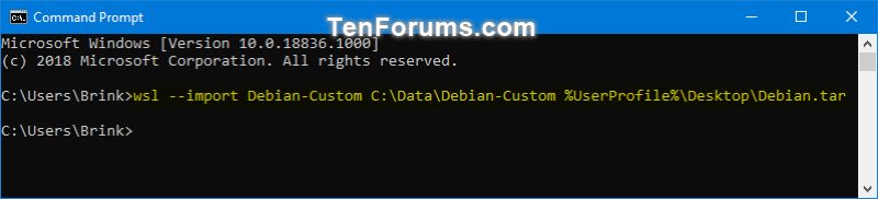Export And Import Windows Subsystem For Linux Wsl Distro In Windows 10 Tutorials - Premium Gradient Pattern Gallery - Ultra HD