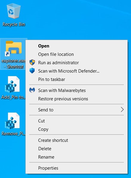 Add Or Remove Pin To Start Context Menu In Windows 10 Page 2 Tutorials - Download Artistic Landscape Photo | Retina