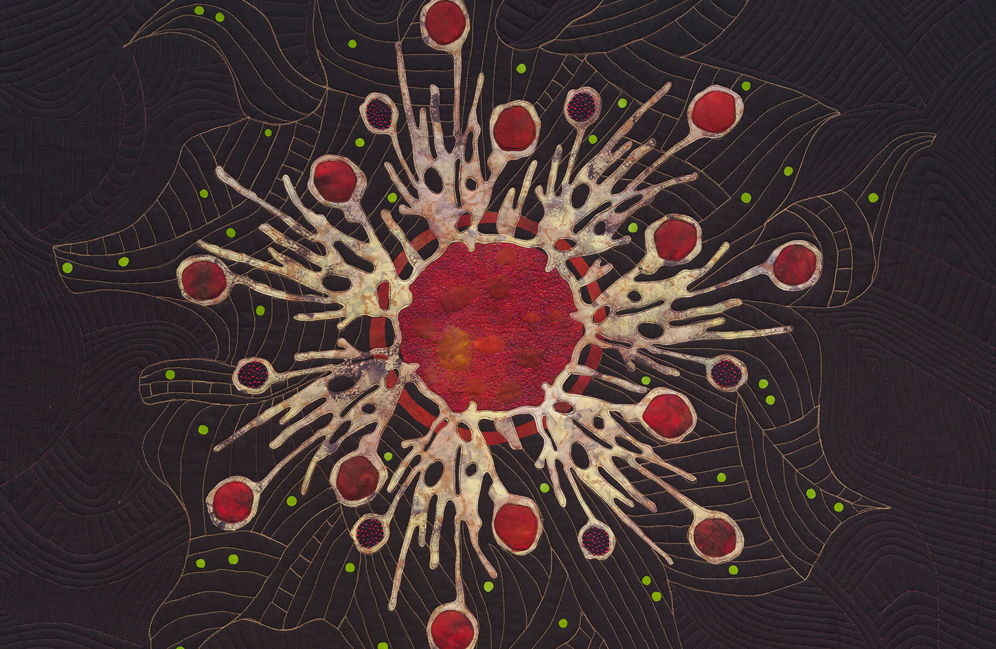 Organic Structures: Fiber Art by Charlotte Bird