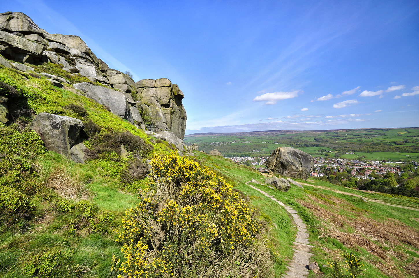 Ilkley Moor, Yorkshire