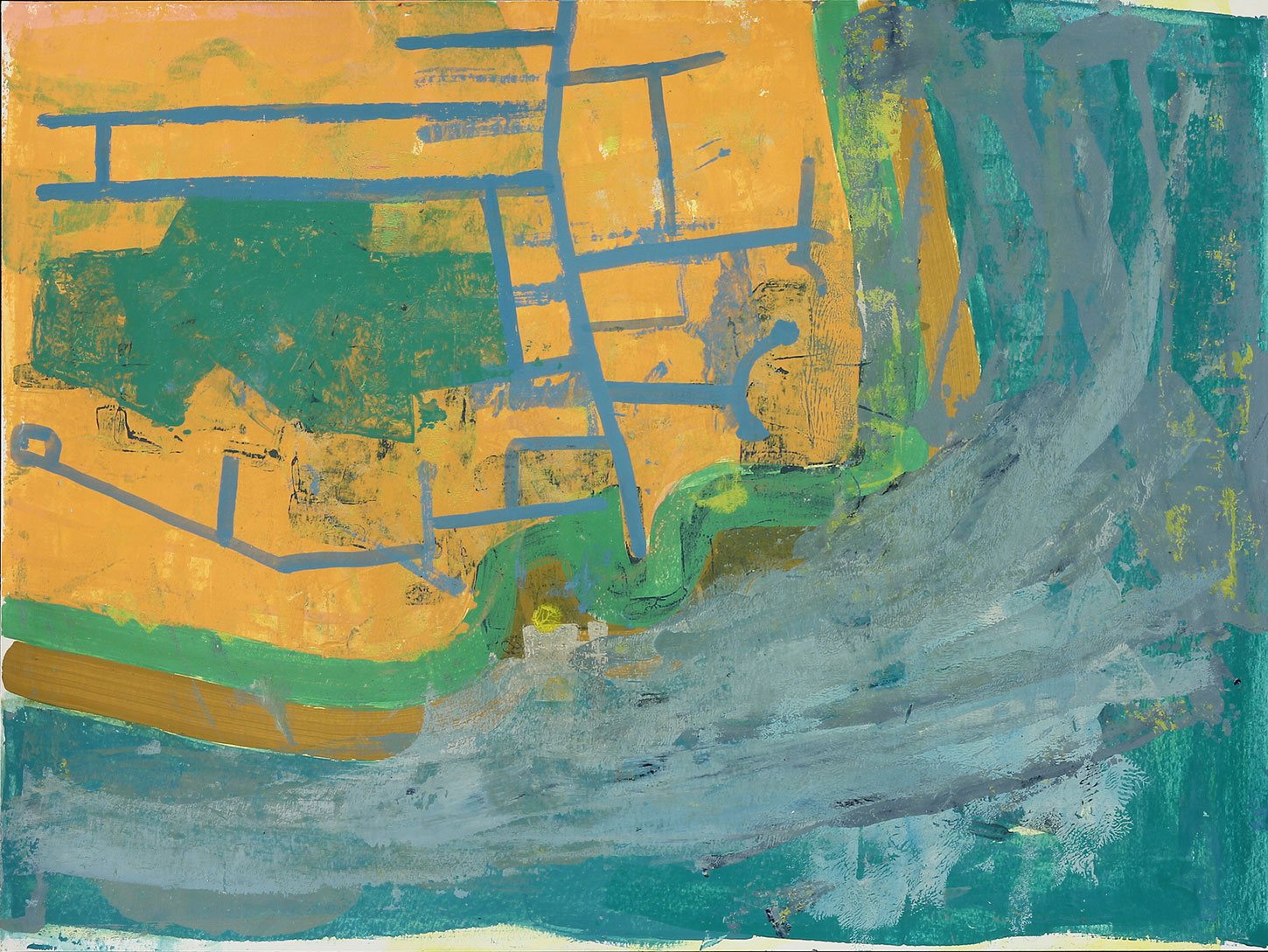 Remembered Map VI, by Joyce Conlon