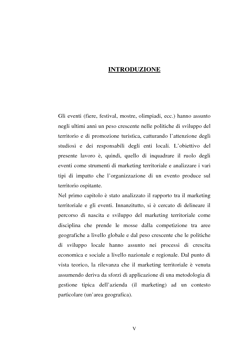 L'organizzazione Di Eventi Come Strumento Di Marketing Territoriale - Tesi Di Laurea - Tesionline 1123_x_793_png