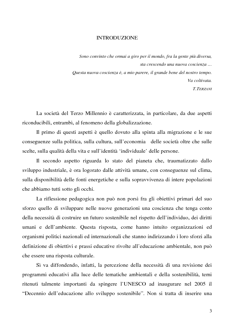 Dall'educazione Ambientale All'educazione Sostenibile: L'eco-School - Tesi Di Laurea - Tesionline