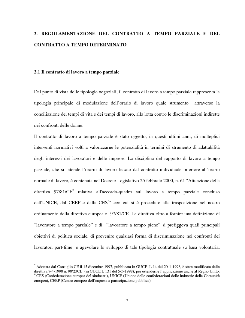 Offerta Di Lavoro Part Time E A Tempo Determinato - Preview - Pagina 4 Di 7 - Tesionline 1056_x_816_png