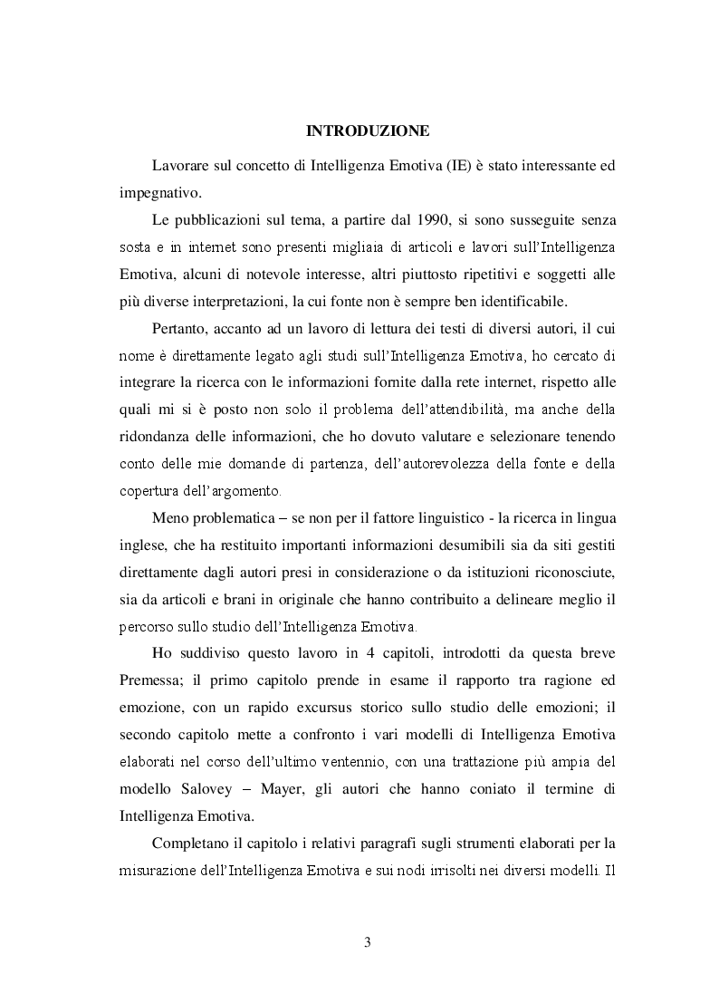 Ragione Ed Emozione, Un Binomio Possibile? Sguardi Sull'intelligenza Emotiva - Tesi Di Laurea - Tesionline 1096_x_794_png