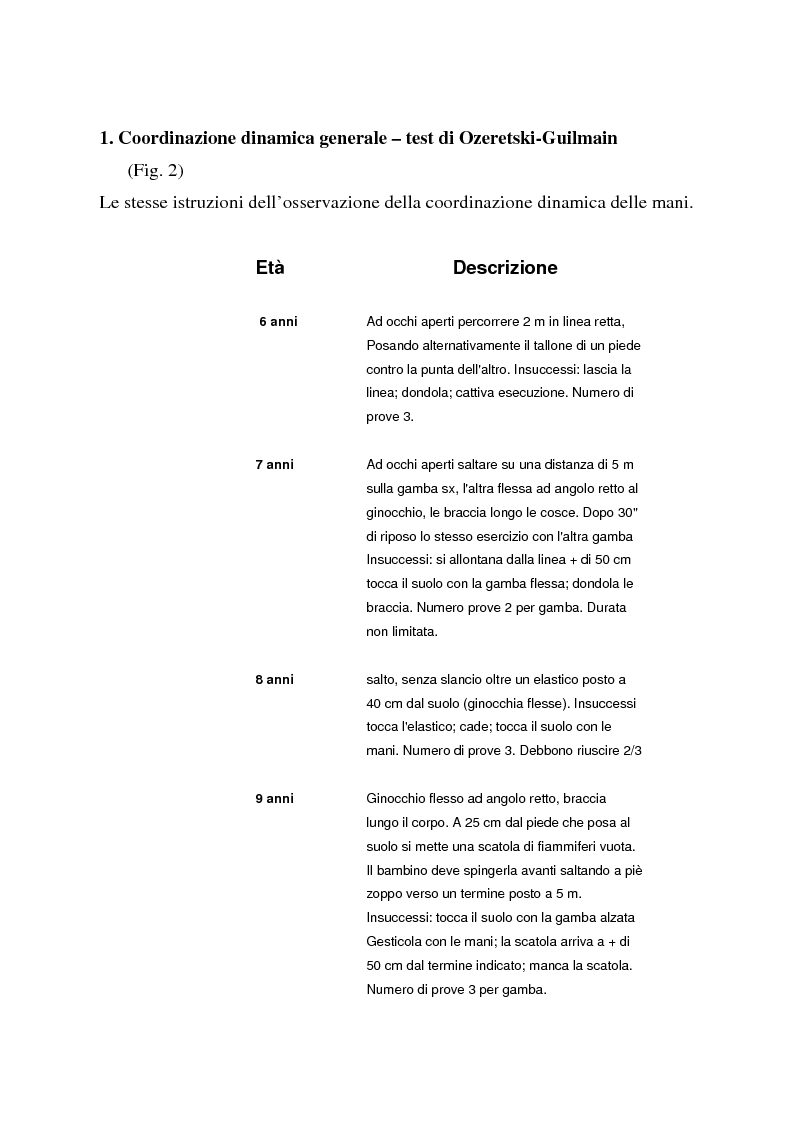 L'importanza Dell'attività Motoria Nella Scuola Elementare - Preview - Pagina 4 Di 9 - Tesionline