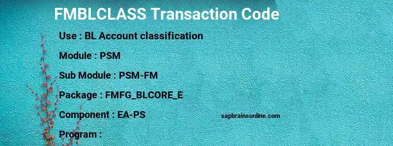 Fmblclass Sap Tcode Bl Account Classification - Download Classic Abstract Pattern | High Resolution