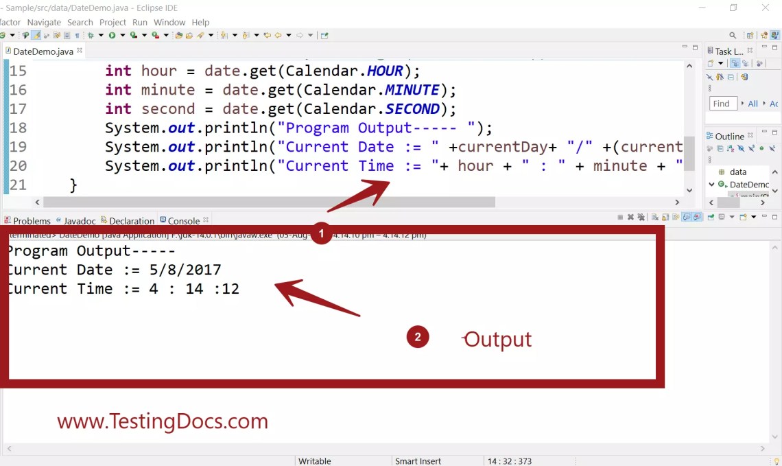 Image Result For How To Get The Current Date Time In Java Stack Overflow