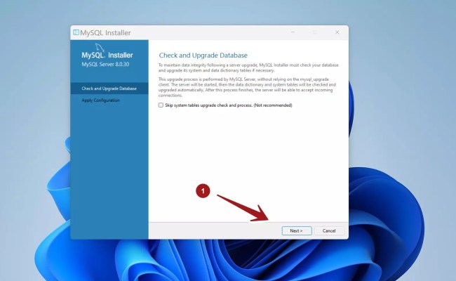 Upgrade MySQL Database Server - TestingDocs