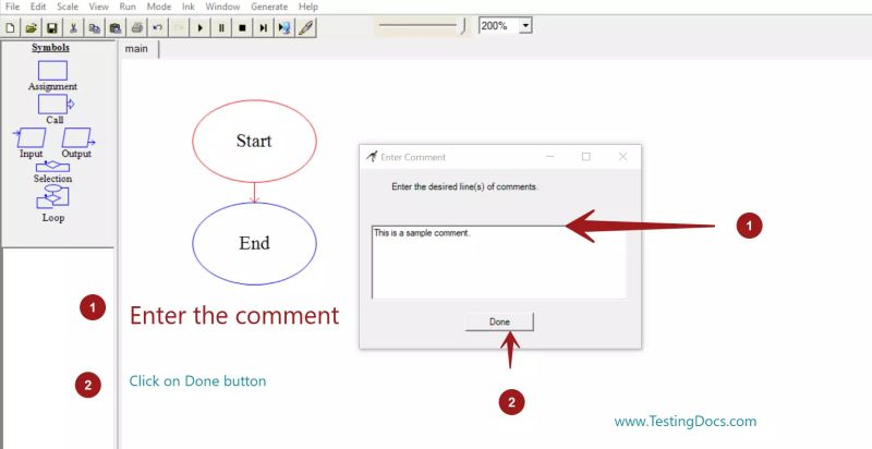 Adding Comments In Raptor Flowcharts Testingdocs - Desktop Nature Wallpapers for Desktop
