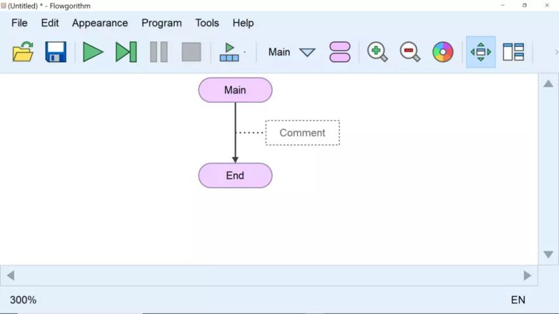 Flowgorithm Comment Statement Testingdocs - Gradient Illustrations - High Quality 8K Collection