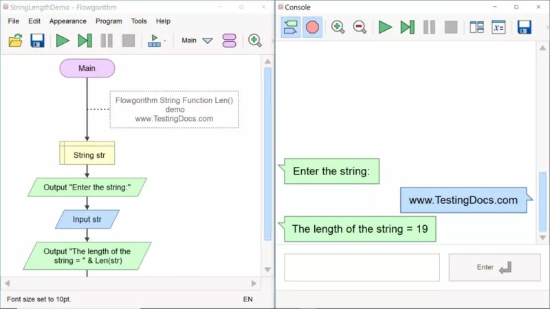 Managing Multiple Variable Values Within A String In Flowgorithm - Geometric Backgrounds - Perfect Retina Collection