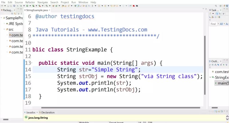 Java Strings Testingdocs - City Photo Collection - HD Quality
