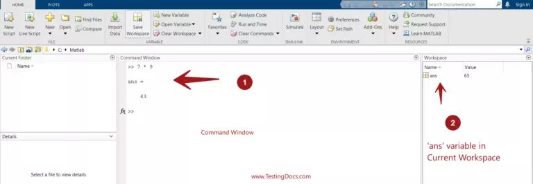 Matlab Command Window Testingdocs - Best Geometric Arts in Mobile