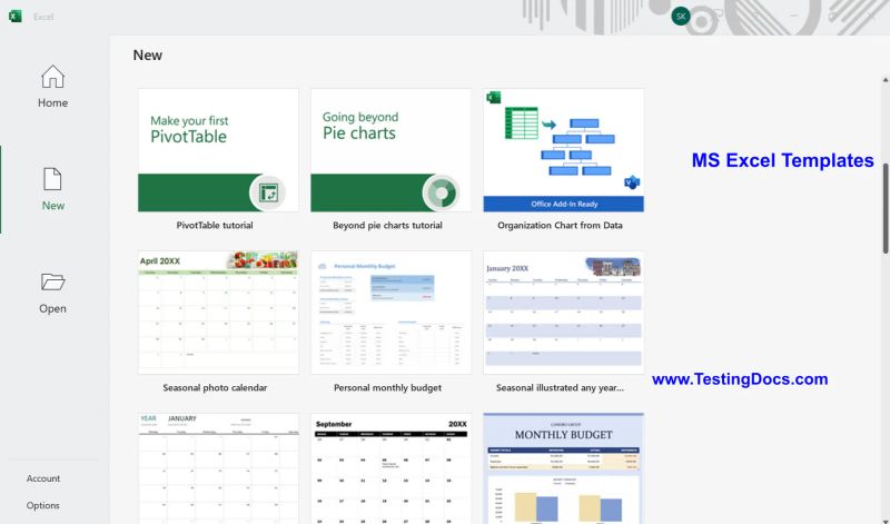 Ms Excel Features Testingdocs - Mountain Art Collection - Retina Quality