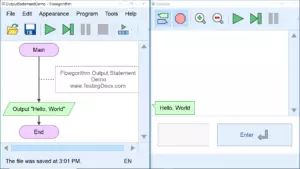 Flowgorithm Output Statement Testingdocs - Download Premium Landscape Background | Mobile