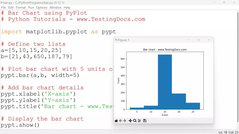 Python Bar Charts Testingdocs - Download Ultra HD Minimal Design | HD
