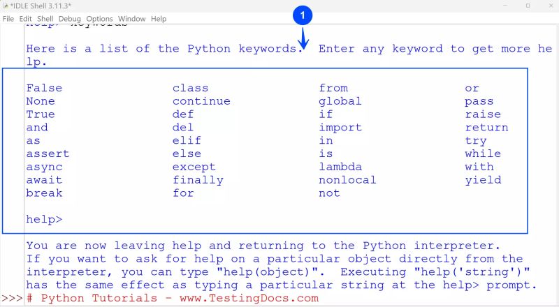 Python Keywords Praudyog - Perfect Minimal Texture - Retina