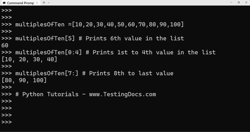 Python Lists Testingdocs - Best Landscape Textures in HD