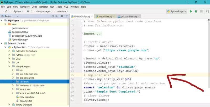First Script Selenium With Python Testerops - Desktop Space Wallpapers for Desktop