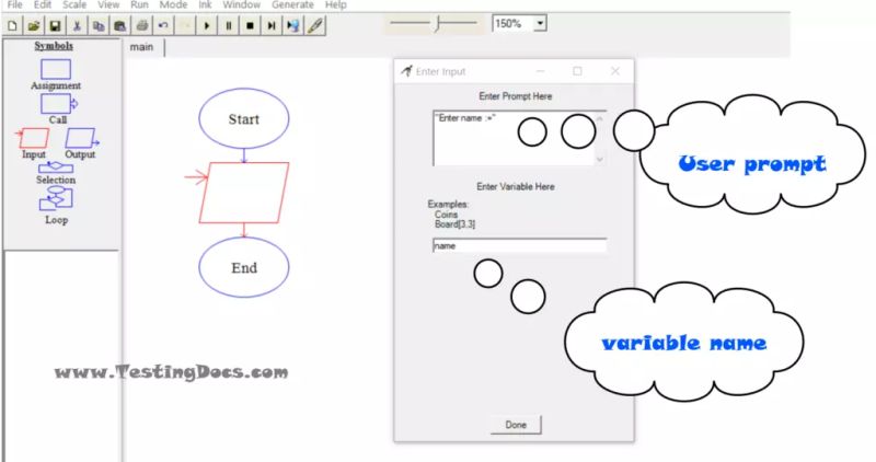 Variables In Raptor Flowchart Testingdocs - Mountain Illustrations - Modern Ultra HD Collection